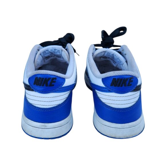 Nike Dunk Low Game Royal White Black GS HJ9209-400 Size 5.5Y - Picture 5 of 10